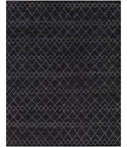 Surya Zara ZAR2305 Black Charcoal Area Rug 8 ft. X 10 ft. Rectangle