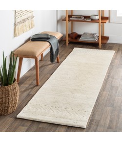 Surya Zara ZAR2306 Light Gray Gray Area Rug 2 ft. 6 in. X 8 ft. Runner