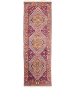 Surya Zeus ZEU7820 Eggplant Clay Area Rug 2 ft. 6 in. X 8 ft. Runner