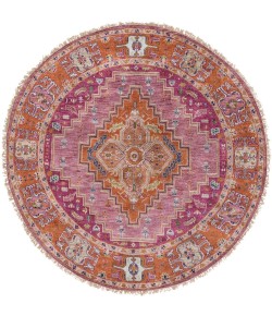 Surya Zeus ZEU7820 Eggplant Clay Area Rug 8 ft. Round