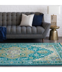 Surya Zeus ZEU7822 Emerald Olive Area Rug 5 ft. 6 in. X 8 ft. 6 in. Rectangle