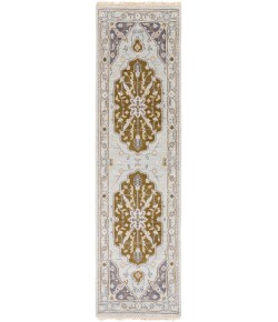 Surya Zeus ZEU7823 Light Gray Charcoal Area Rug 2 ft. 6 in. X 8 ft. Runner