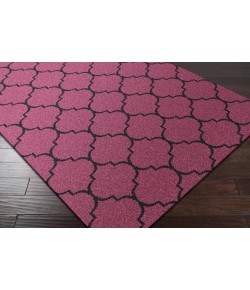 Surya Zahra ZHA4016 Bright Purple Black Area Rug 2 ft. X 3 ft. Rectangle