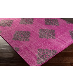 Surya Zahra ZHA4022 Bright Purple Black Area Rug 3 ft. 6 in. X 5 ft. 6 in. Rectangle