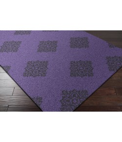 Surya Zahra ZHA4023 Violet Black Area Rug 3 ft. 6 in. X 5 ft. 6 in. Rectangle