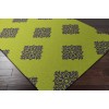 Surya Zahra ZHA4024 Lime Black Area Rug 3 ft. 6 in. X 5 ft. 6 in. Rectangle