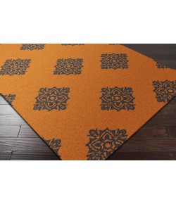 Surya Zahra ZHA4025 Burnt Orange Black Area Rug 8 ft. X 11 ft. Rectangle