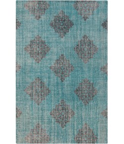 Surya Zahra ZHA4026 Emerald Black Area Rug 5 ft. 6 in. X 8 ft. 6 in. Rectangle