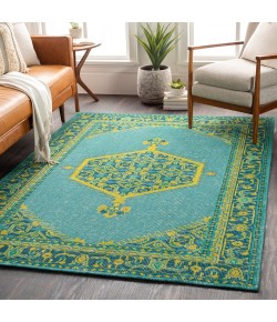 Surya Zahra ZHA4027 Emerald Lime Area Rug 3 ft. 6 in. X 5 ft. 6 in. Rectangle