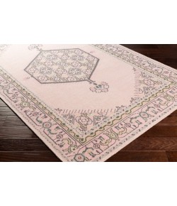 Surya Zahra ZHA4049 Pale Pink Charcoal Area Rug 2 ft. X 3 ft. Rectangle
