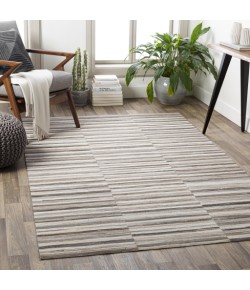 Surya Zander ZND1008 Dark Brown Beige Area Rug 2 ft. X 3 ft. Rectangle