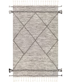 Surya Zanafi ZNF2300 Black Cream Area Rug 2 ft. 6 in. X 8 ft. Runner