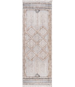 Livabliss Zaragoza ZRZ2301 Cream Light Beige Area Rug 2 ft. 7 in. X 7 ft. 3 in. Runner