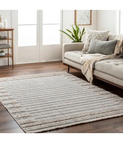 Livabliss Zaragoza ZRZ2302 Medium Gray Cream Area Rug 7 ft. 10 in. X 10 ft. Rectangle