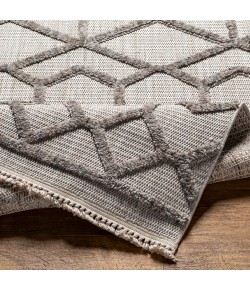 Livabliss Zaragoza ZRZ2304 Light Gray Medium Gray Area Rug 7 ft. 10 in. X 10 ft. Rectangle