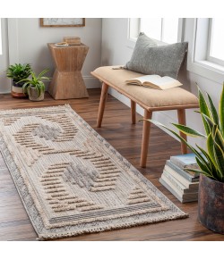 Livabliss Zaragoza ZRZ2306 Cream Light Beige Area Rug 2 ft. 7 in. X 7 ft. 3 in. Runner
