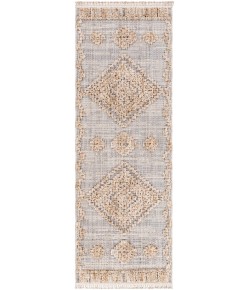 Livabliss Zaragoza ZRZ2312 Light Beige Light Gray Area Rug 2 ft. 7 in. X 7 ft. 3 in. Runner