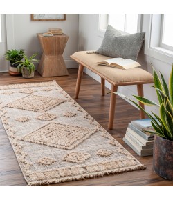 Livabliss Zaragoza ZRZ2312 Light Beige Light Gray Area Rug 2 ft. 7 in. X 7 ft. 3 in. Runner
