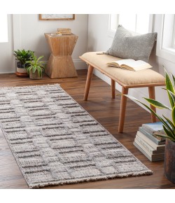 Livabliss Zaragoza ZRZ2314 Charcoal Medium Gray Area Rug 2 ft. 7 in. X 7 ft. 3 in. Runner