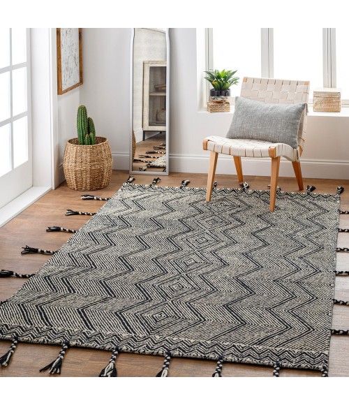 ZANAFI TASSELS RUG Surya Zanafi Tassels ZTS-2308 8 10 x 12 Rug