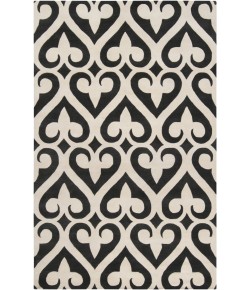 Surya Zuna ZUN1048 Black Cream Area Rug 9 ft. X 13 ft. Rectangle