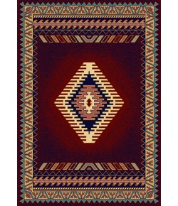 United Weavers Manhattan 27034 Tucson Burgundy Area Rug 7 Ft. 10 X 10 Ft. 6 Rectangle