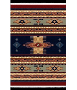 United Weavers Manhattan 36064 Phoenix Navy Area Rug 3 Ft. 11 X 5 Ft. 3 Rectangle