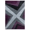 United Weavers Bristol Plum 2050-10082 2 ft. 7 in. X 7 ft. 4 in. Rectangle Rug