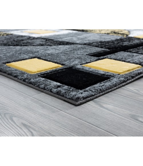 United Weavers Bristol Yellow 2050-10112 7 ft. 10 in. X 10 ft. 6 in. Rectangle Rug