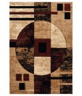 United Weavers Bristol Burgundy 2050-10134 5 ft. 3 in. X 7 ft. 6 in. Rectangle Rug