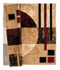 United Weavers Bristol Burgundy 2050-10134 5 ft. 3 in. X 7 ft. 6 in. Rectangle Rug