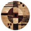 United Weavers Bristol Burgundy 2050-10134 7 ft. 10 in. Round Round Rug