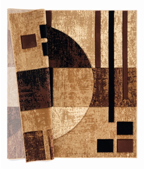 United Weavers Bristol Brown 2050-10150 2 ft. 7 in. X 7 ft. 4 in. Rectangle Rug