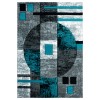 United Weavers Bristol Turquoise 2050-10169 2 ft. 7 in. X 7 ft. 4 in. Rectangle Rug
