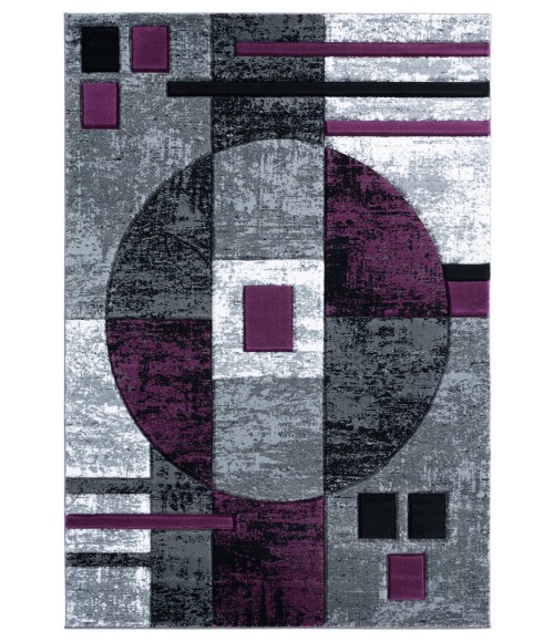 United Weavers Bristol Plum 2050-10182 7 ft. 10 in. X 10 ft. 6 in. Rectangle Rug