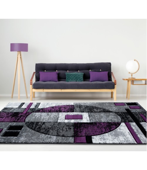 United Weavers Bristol Plum 2050-10182 7 ft. 10 in. X 10 ft. 6 in. Rectangle Rug
