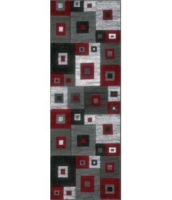 United Weavers Bristol Red 2050-10230 2 ft. 7 in. X 7 ft. 4 in. Rectangle Rug