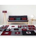 United Weavers Bristol Red 2050-10230 5 ft. 3 in. X 7 ft. 6 in. Rectangle Rug