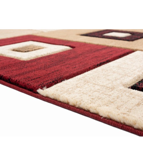 United Weavers Bristol Burgundy 2050-10234 5 ft. 3 in. X 7 ft. 6 in. Rectangle Rug