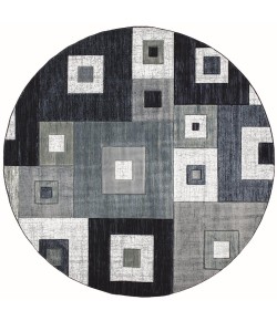 United Weavers Bristol Navy 2050-10264 7 ft. 10 in. Round Round Rug