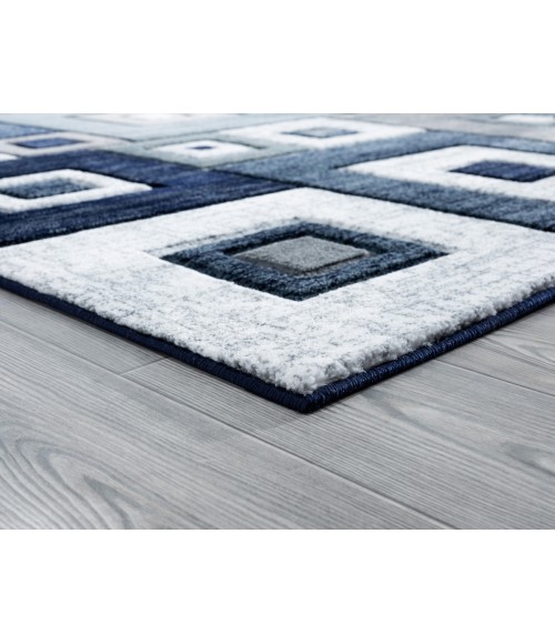 United Weavers Bristol Navy 2050-10264 7 ft. 10 in. Round Round Rug