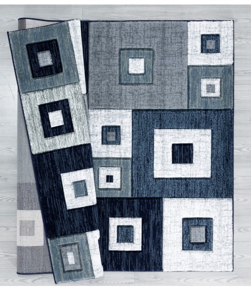 United Weavers Bristol Navy 2050-10264 7 ft. 10 in. Round Round Rug