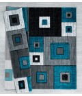 United Weavers Bristol Turquoise 2050-10269 2 ft. 7 in. X 7 ft. 4 in. Rectangle Rug