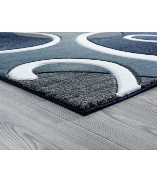 United Weavers Bristol Navy 2050-10364 7 ft. 10 in. X 10 ft. 6 in. Rectangle Rug