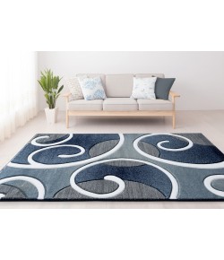United Weavers Bristol Navy 2050-10364 7 ft. 10 in. X 10 ft. 6 in. Rectangle Rug