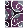 United Weavers Bristol Plum 2050-10382 7 ft. 10 in. X 10 ft. 6 in. Rectangle Rug
