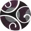 United Weavers Bristol Plum 2050-10382 7 ft. 10 in. Round Round Rug