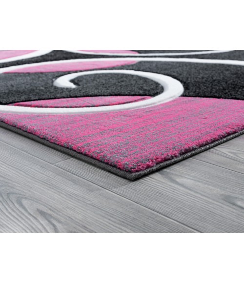 United Weavers Bristol Pink 2050-10386 5 ft. 3 in. X 7 ft. 6 in. Rectangle Rug