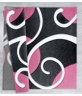 United Weavers Bristol Pink 2050-10386 5 ft. 3 in. X 7 ft. 6 in. Rectangle Rug