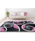 United Weavers Bristol Pink 2050-10386 5 ft. 3 in. X 7 ft. 6 in. Rectangle Rug